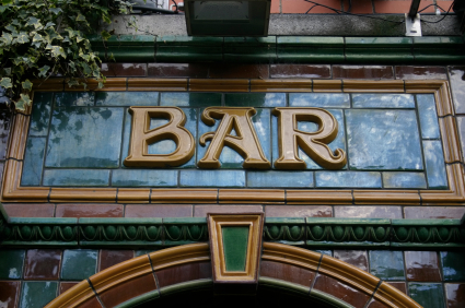 Entrance to a Bar